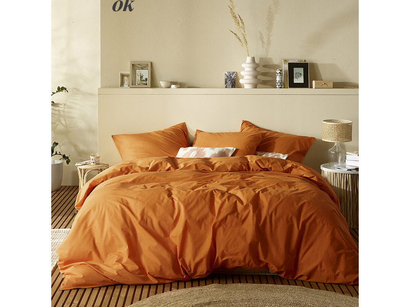 Moodit Duvet cover Basil Bronze - Hotel size - 260 x 240 cm - Cotton