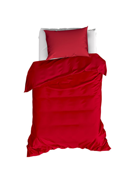 Moodit Duvet cover Basil Deep Red 140 x 220 Cotton