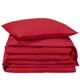 Moodit Bettbezug Basil Deep Red - Einzelbett - 140 x 220 cm - Baumwolle