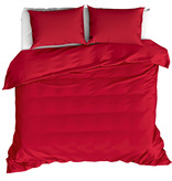 Moodit Dekbedovertrek Basil Deep Red - Tweepersoons - 200 x 220 cm - Katoen