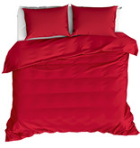 Moodit Bettbezug Basil Deep Red - Lits Jumeaux - 240 x 220 cm - Baumwolle