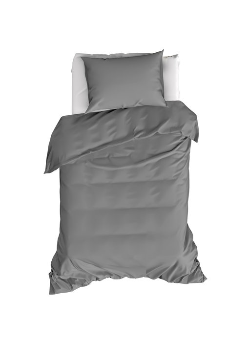 Moodit Duvet cover Basil Grey 140 x 220 Cotton