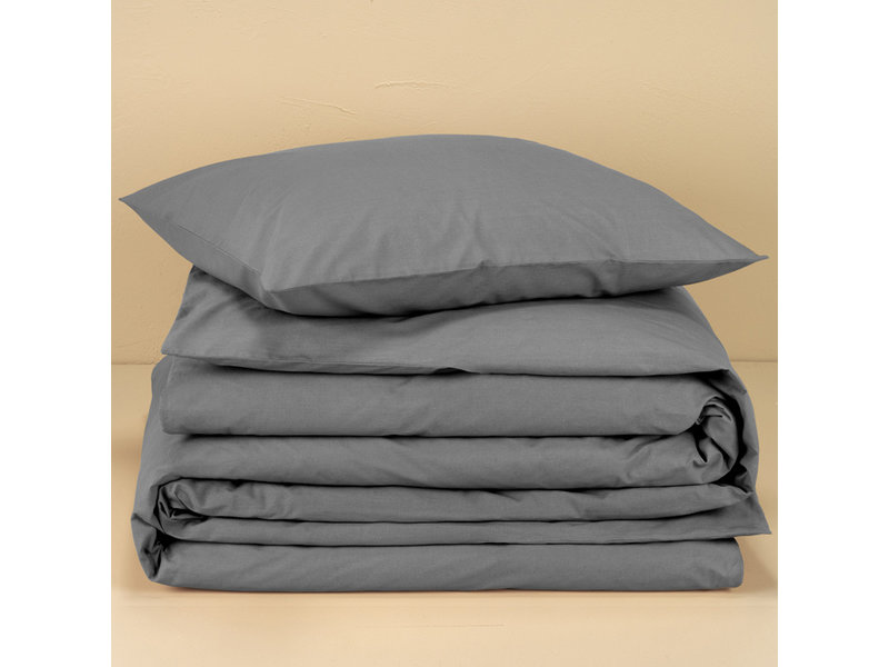 Moodit Duvet cover Basil Grey - Single - 140 x 220 cm - Cotton