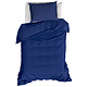 Housse de couette Basil Navy Blue 140 x 220 Coton