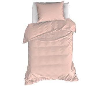 Moodit Housse de couette Basil Pearl Pink 140 x 220 Coton