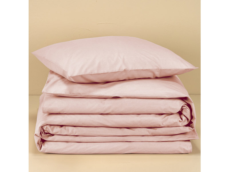 Moodit Bettbezug Basil Pearl Pink - Einzelbett - 140 x 220 cm - Baumwolle