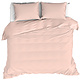 Dekbedovertrek Basil Pearl Pink 200 x 220 Katoen