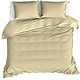 Housse de couette Basil Sable 260 x 240 Coton
