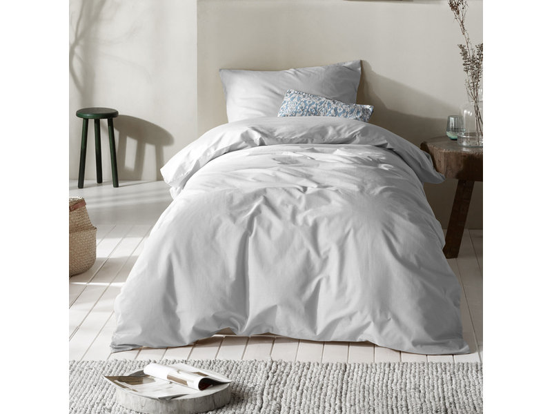 Moodit Duvet cover Basil Silver - Single - 140 x 220 cm - Cotton