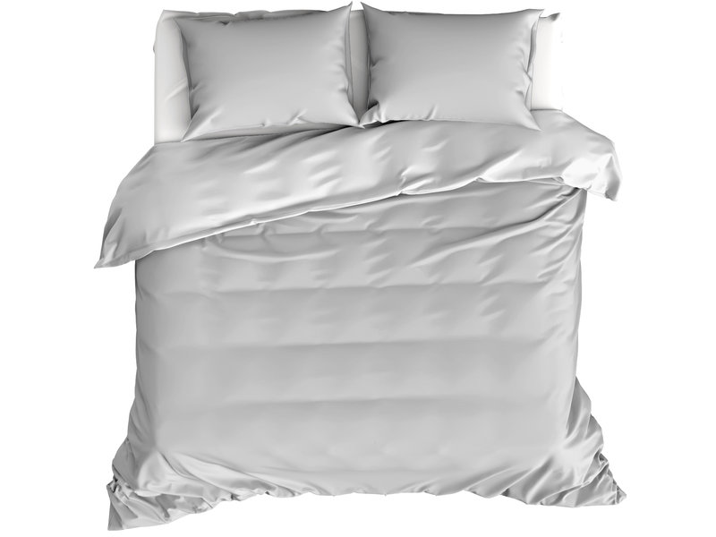 Moodit Duvet cover Basil Silver - Lits Jumeaux - 240 x 220 cm - Cotton