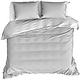 Dekbedovertrek Basil Silver 240 x 220 Katoen