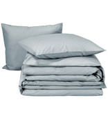 Moodit Dekbedovertrek Basil Stone Blue - Hotelmaat - 260 x 240 cm - Katoen