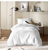 Moodit Housse de couette Basil White - Seul - 140 x 220 cm - Coton