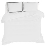 Moodit Duvet cover Basil White - Double - 200 x 220 cm - Cotton