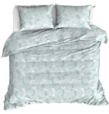 Moodit Duvet cover Odil Blanche - Lits Jumeaux - 240 x 220 cm - Cotton