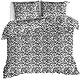 Housse de couette Odil Tinto 200 x 220 cm Coton