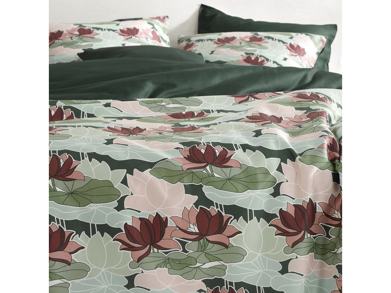 De Witte Lietaer Duvet cover Koi Tidepool - Single - 140 x 200/220 cm - Cotton Satin