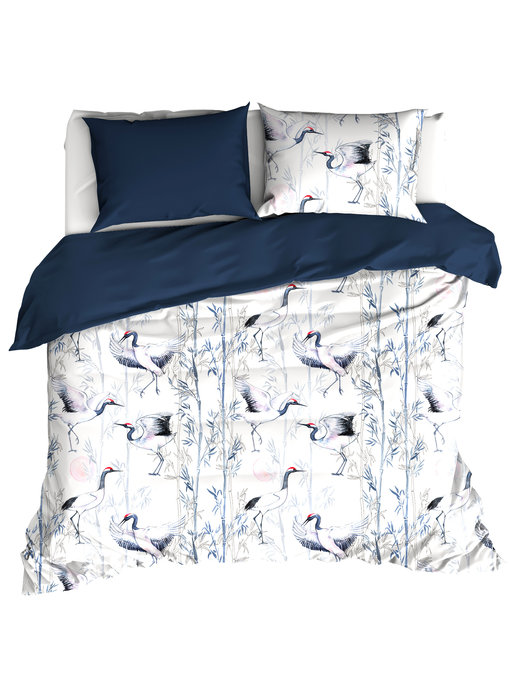 De Witte Lietaer Duvet cover Mont Blanc Majolica Blue 200 x 200/220 cm