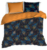 De Witte Lietaer Bettbezug Peafowl Thai Curry – Hotelgröße – 260 x 240 cm – Baumwollsatin De Witte Lietaer Bettbezug Peafowl Thai Curry – Hotelgröße – 260 x 240 cm – Baumwollsatin