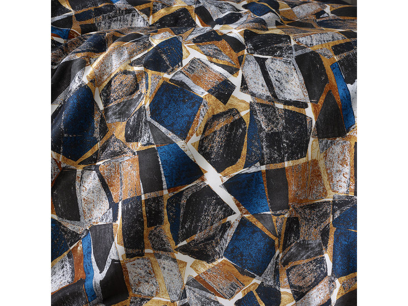 De Witte Lietaer Duvet cover Valdez Outer Space - Single - 140 x 200/220 cm - Cotton Satin