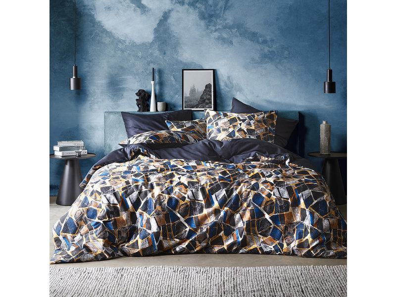 De Witte Lietaer Duvet cover Valdez Outer Space - Double - 200 x 200/220 cm - Cotton Satin