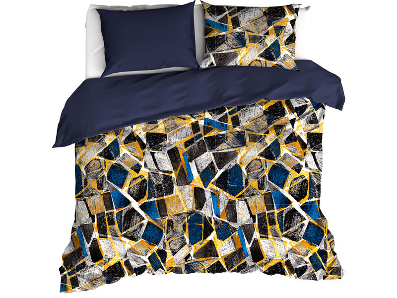 De Witte Lietaer Duvet cover Valdez Outer Space - Lits Jumeaux - 240 x 220 cm - Cotton Satin