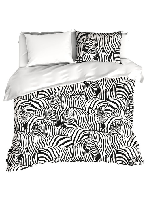 De Witte Lietaer Bettbezug Zebra Eggshell 200 x 200/220 cm