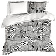 Bettbezug Baumwollsatin Zebra Eggshell 240 x 220 cm