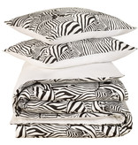 De Witte Lietaer Housse de couette Zebra Eggshell - Lits Jumeaux - 240 x 220 cm - Satin de Coton