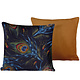Taie d'oreiller décorative Set 2 x Peafowl Thai Curry 40 x 40 cm
