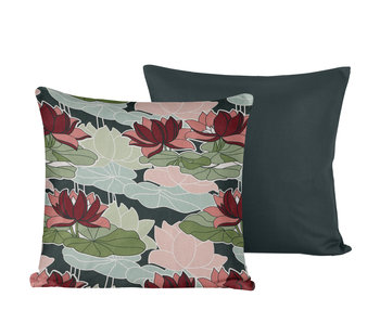 De Witte Lietaer Decorative pillowcase Set 2 x Koi Tidepool 40 x 40 cm