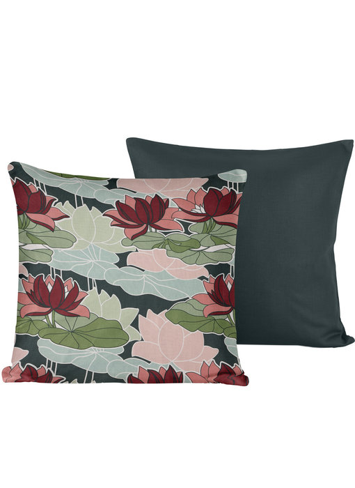 De Witte Lietaer Decorative pillowcase Set 2 x Koi Tidepool 40 x 40 cm