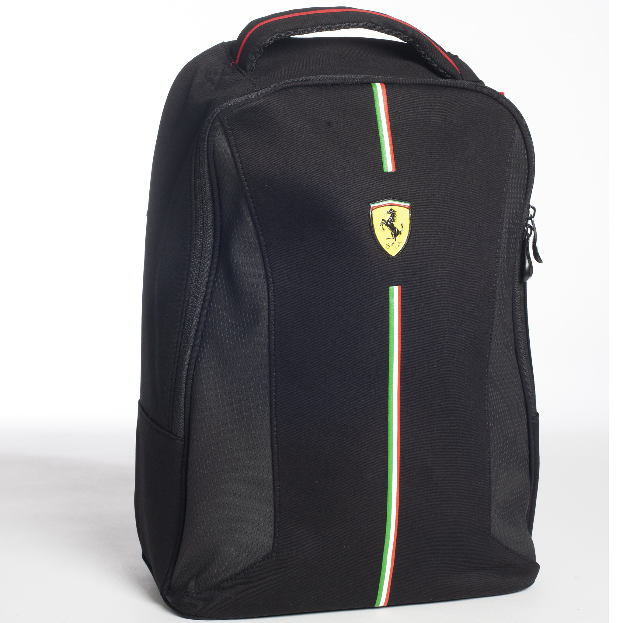Ferrari backpack black hot sale