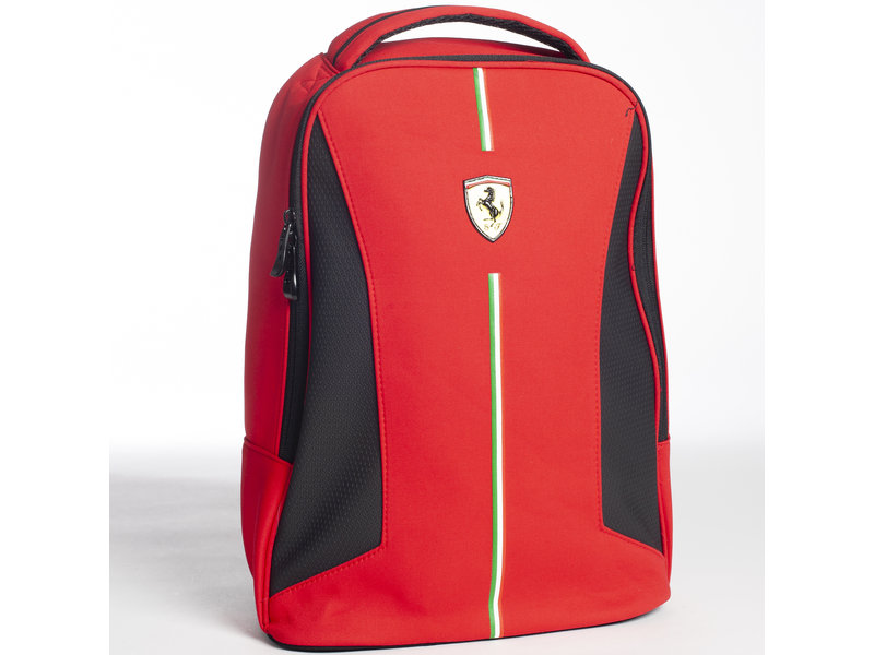 Ferrari Rucksack Maranello Rot - 38 x 28 x 8 cm - Polyester