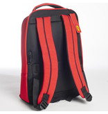 Ferrari Rucksack Enzo Rot - 39 x 29 x 9 cm - Polyester