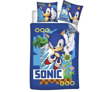 Sonic Housse de couette Hedgehog 140 x 200 63 x 63 cm Polyester