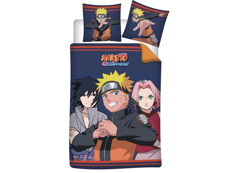 Naruto Bettbezug Fight - Single - 140 x 200 cm - Polyester