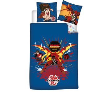 Bakugan Housse de couette Brawl 140 x 200 cm 63 x 63 Polyester