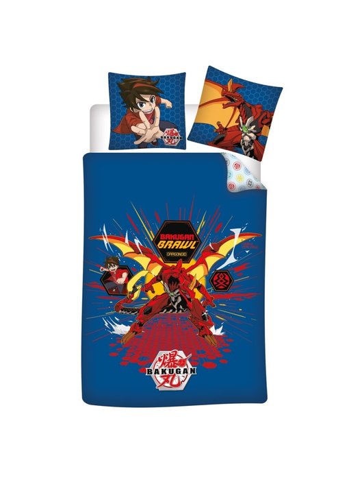 Bakugan Bettbezug Brawl 140 x 200 cm 63 x 63 Polyester