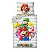 Super Mario Bettbezug Stripe - Single - 140 x 200 cm - Baumwolle