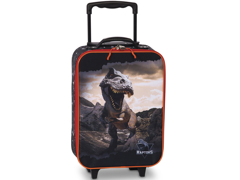 Fabrizio Trolley Dinosaur Raptors - 40 x 30 x 15 cm - Polyester