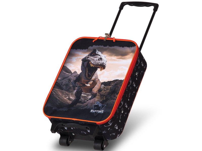 Fabrizio Trolley Dinosaur Raptors - 40 x 30 x 15 cm - Polyester