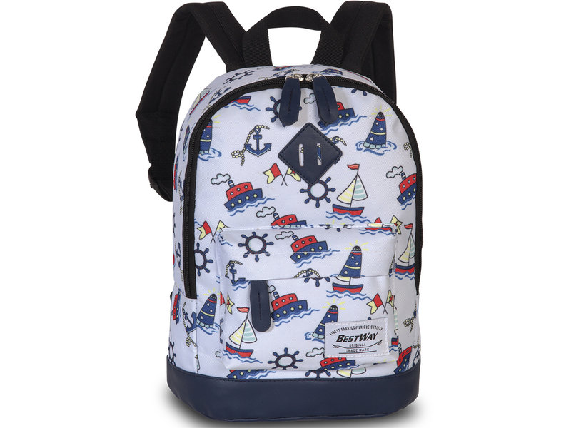 Bestway Sac à dos enfant, Bateaux - 29 x 21 x 13 cm - Polyester