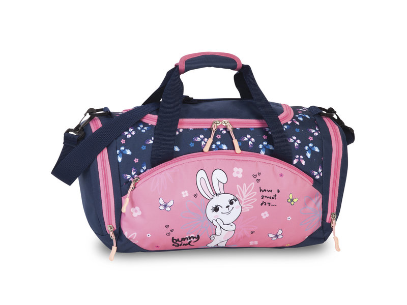 Fabrizio Sports bag, Bunny Girl - 35 x 22 x 18.5 cm - Polyester