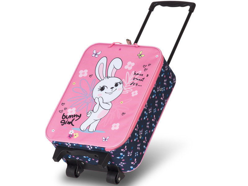 Fabrizio Trolley, Bunny Girl - 40 x 30 x 15 cm - Polyester