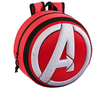 Marvel Avengers Peuterrugzak 3D Logo 31 x 31 cm Polyester