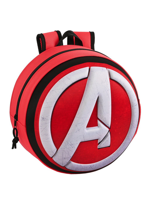 Marvel Avengers Kleinkinderrucksack 3D-Logo 31 x 31  cm Polyester