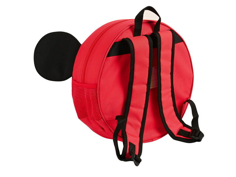 Disney Mickey Mouse Sac à dos enfant 3D - 31 x 31 x 10 cm - Polyester