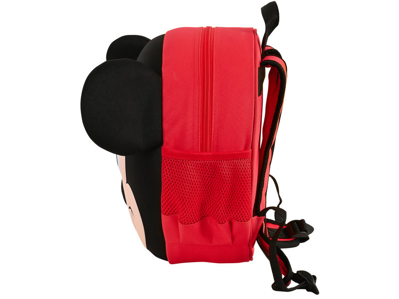 Disney Mickey Mouse Peuterrugzak 3D - 31 x 31 x 10 cm- Polyester