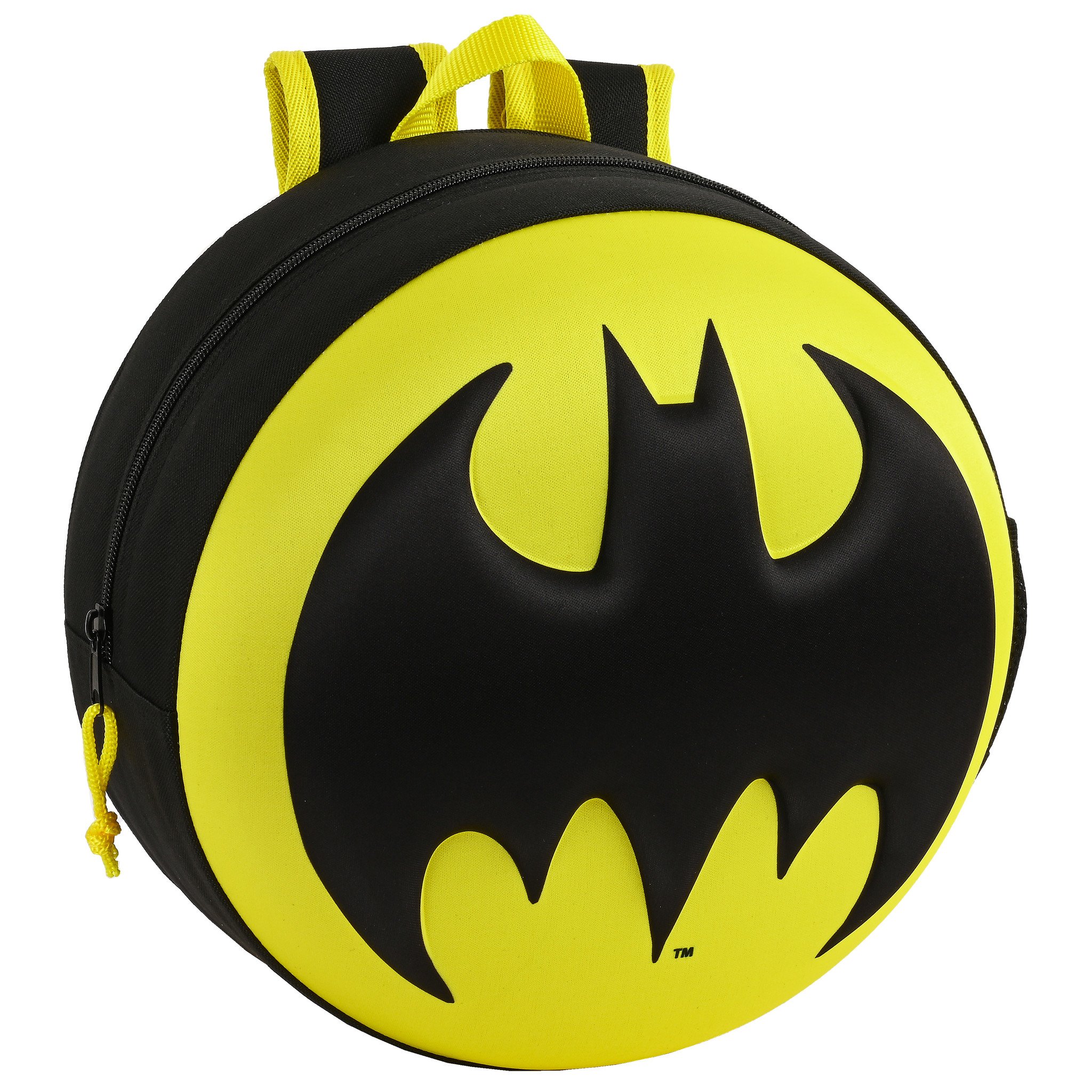 Batman Round 3D Backpack - 31 x 31 x 10 cn - Polyester 
